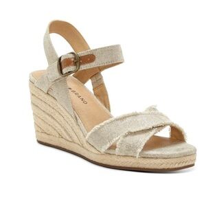 LUCKY BRAND Womens Beige Margaline Espadrille Shoes